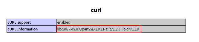 curl  enable openssl