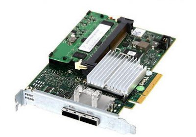 DELL H800 PERC 카드를 서버에 장착 MD1200 2대를 RAID 6 구성 / 기본 1대당 12개의 디스크가 장착되니