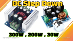 DC Step Down 300W 200W 30W  리뷰 및 사용방법 ( XH-M401 LM2596 )