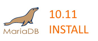 mariadb 10.11 install  기본 환경설정