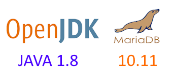 java 1.8  (open jdk) mariadb 10.11 연결 및 샘플 연결 테스트