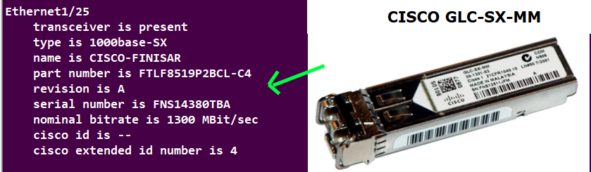 CISCO GBIC(지빅) 정품 종류 및 호환 지빅 확인